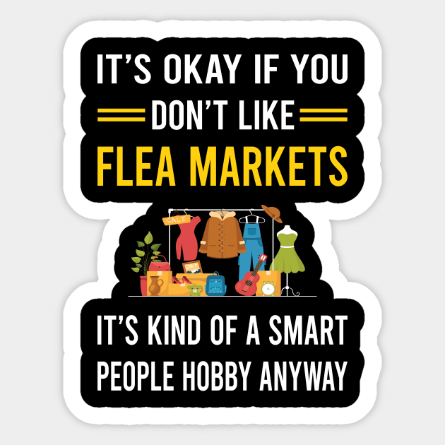 Smart People Hobby Flea Market Sticker by Bourguignon Aror